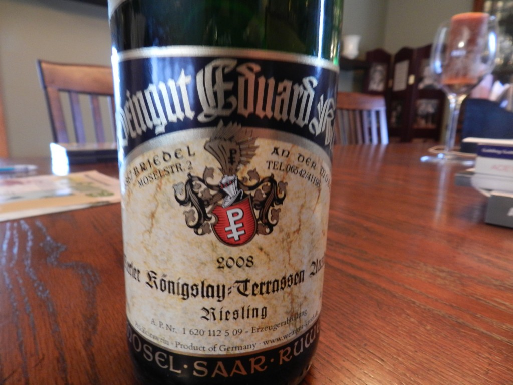 a favorite!!! Wine from Germany
