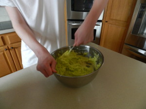 Making Green Cookies