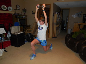 right lunge